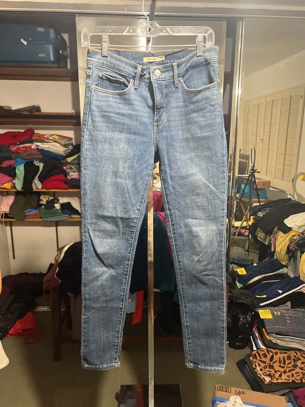 Levi's 311 Shaping Skinny Size 28x30 Blue Denim Jeans
